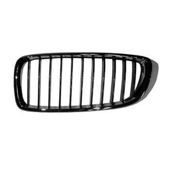 BMW BMW 4 (2DOORS/COUPE) GRILLE RIGHT (Passenger Side) CHR-BLK (STD) OEM# 51137294814 2014-2020 PL# BM1200259