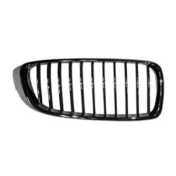 BMW BMW 4 (4DOORS) GRILLE LEFT (Driver Side) CHR-BLK (LUXURY) OEM# 51137294815 2015-2020 PL# BM1200262