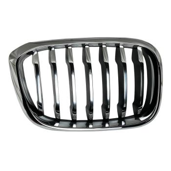 BMW BMW X3  GRILLE RIGHT (Passenger Side) CHROME/CHROME (30i ) OEM# 51137464920 2018-2021 PL# BM1200309