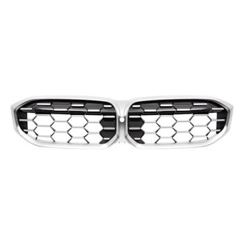 BMW BMW 3 SEDAN (330i/330e/M340i) GRILLE ASSY (WO/SHADOW LINE)(W/CAMERA) (M340i) OEM# 51135A357F8 2023-2025 PL# BM1200323