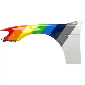 2005-2008 BMW 7 SERIES Fender Left Driver Side OEM# 41357138473-PFM Steel PL# BM1240136