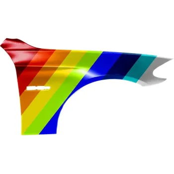 2012-2016 BMW BMW 5 SERIES HYBRID Fender Right Passenger Side Steel OEM# 41357248660-PFM PL# BM1241150