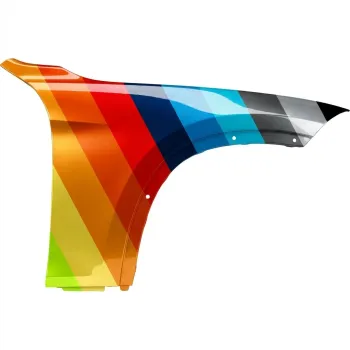 2013-2015 BMW BMW X1 Fender Right Passenger Side Without Side Repeater Lamp CAPA OEM# 41627332424 PL# BM1241163C