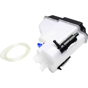 BMW BMW 3( ci ) (COUPE/CONVERTIBLE)  WASHER TANK (W/HEAD LAMP WASHER) W/2 PUMPS W/SENSOR W/CAP OEM# 61677008057-PFM 2000-2006 PL# BM1288106