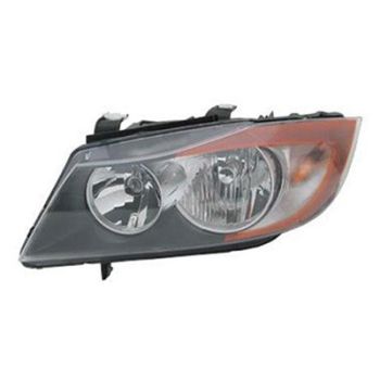 BMW BMW 3 (WAGON) HEAD LAMP ASSEMBLY LEFT (Driver Side) (HALOGEN) **CAPA** OEM# 63116942725 2006-2008 PL# BM2502133C