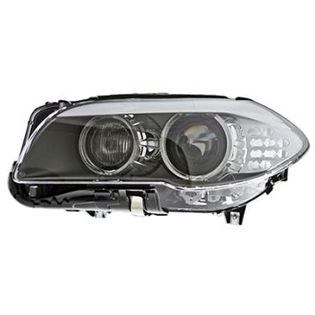 BMW BMW 5 SERIES HYBRID  HEAD LAMP UNIT LEFT (Driver Side) HID (W/AUTO ADJUST)(LENS/HOUSING)**CAPA** OEM# 63117271903 2012-2013 PL# BM2502173C