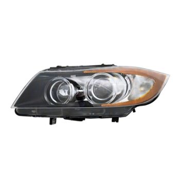 BMW BMW 3 (SEDAN) HEAD LAMP UNIT RIGHT (Passenger Side) (XENON)(W/AUTO ADJUST) OEM# 63117161670 2006-2008 PL# BM2503140