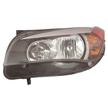 BMW BMW X1  HEAD LAMP UNIT LEFT (Driver Side) (HALOGEN)**CAPA** OEM# 63117290237 2013-2015 PL# BM2518151C
