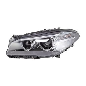 BMW BMW 5 SERIES HYBRID HEAD LAMP UNIT LEFT (Driver Side) HID (LENS/HOUSING) OEM# 63117343905 2014-2016 PL# BM2518159