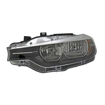 BMW BMW 3 (SEDAN) HEAD LAMP LEFT (Driver Side) (HALOGEN)(WO/LOGO)**CAPA** OEM# 63117365599 2016-2018 PL# BM2518166C