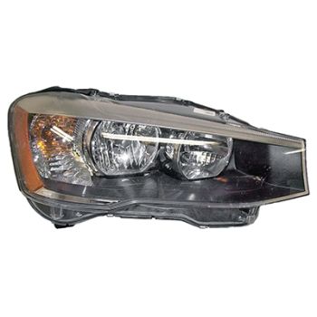 BMW BMW X4 HEAD LAMP ASSEMBLY RIGHT (Passenger Side) (HALOGEN)**CAPA** OEM# 63117334074 2015-2018 PL# BM2519142C