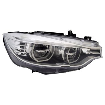BMW BMW 4 CONVERTIBLE HEAD LAMP UNIT RIGHT (Passenger Side) (LED)(WO/LOGO) OEM# 63117377856 2014-2017 PL# BM2519157