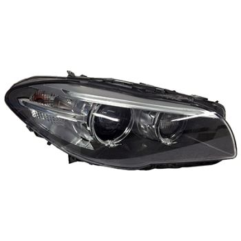 BMW BMW 5 SERIES (SEDAN) HEAD LAMP UNIT RIGHT (Passenger Side) HID (LENS/HOUSING) OEM# 63117343906 2014-2016 PL# BM2519159