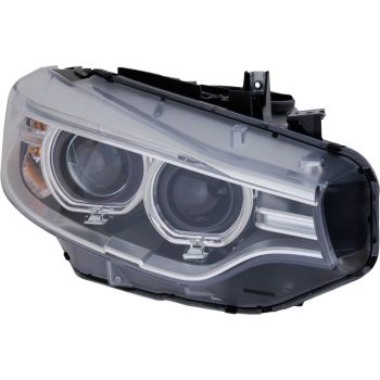 BMW BMW 4 (2DOORS/CONV)  HEAD LAMP UNIT RIGHT (Passenger Side) (XENON)(WO/ADAPTIVE) OEM# 63117377852 2014-2020 PL# BM2519160