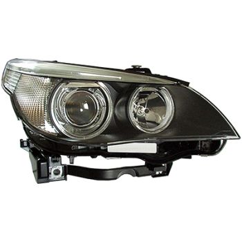 BMW BMW 5 SERIES (SEDAN) HEAD LAMP UNIT RIGHT (Passenger Side) (BI-XENON)(W/AFS) OEM# 63127166120 2004-2005 PL# BM2519167