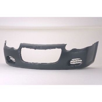 CHRYSLER SEBRING/SEDAN FRONT BUMPER COVER PRIMED (W/O FOG)(W/O WASHER)**CAPA** OEM#4805890AB 2004-2006 PL# CH1000405C