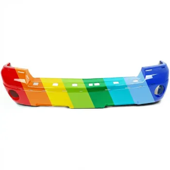 2005-2007 DODGE DAKOTA PU Front Bumper with Chrome Molding CAPA OEM# 5JL34TZZAF PL# CH1000443C