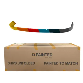 DODGE TRUCKS & VANS DODGE/PU ( R1500)(EXC Mega Cab 06-08) FRONT BUMPER COVER UPPER TXT BLACK W/CHR**CAPA** OEM#55077762AA 2006-2008 PL# CH1000880C