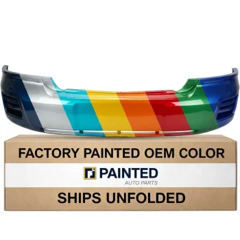 2008-2009 DODGE DAKOTA/PU Front Bumper Textured Dark Gray with Tow and 4 Vent Slots OEM# 1DB09CD7AF PL# CH1000976