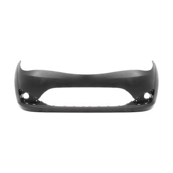 CHRYSLER PACIFICA  FRONT BUMPER COVER PRIMED (W/FOG LAMP)(WO/PARALLEL PARK ASSIST)(EXC L/LX) OEM#68602223AA 2017-2020 PL# CH1000A27