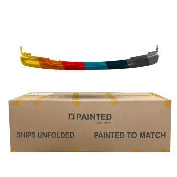 DODGE TRUCKS & VANS DAKOTA/PU FRONT BUMPER FACE BAR PTD (2PCS BMP) (Upper) (W/ Inner & Outer BRKT) OEM#55255845 1997-2004 PL# CH1002253