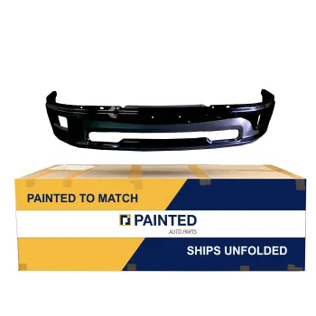 2009-2012 DODGE R1500 Front Bumper Chrome with Fog Lights without Sport Package OEM# 68088186AA PL# CH1002386