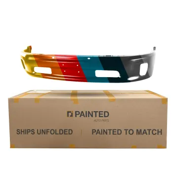 DODGE TRUCKS & VANS DODGE/PU (R1500) FRONT BUMPER BLACK (W/ FOG)(WO/SENSOR) OEM#68160854AB 2013-2022 PL# CH1002399