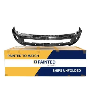 2016-2018 DODGE DODGE/PU R2500/Front Bumper Chrome with Fog without Sensor OEM# 68260085AA PL# CH1002405