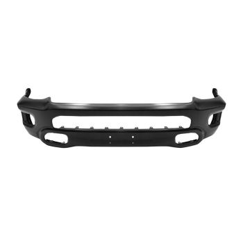 DODGE TRUCKS & VANS DODGE/PU  (R1500) FRONT BUMPER BLACK (EXC REBEL/TRAX) OEM#5ZB41TZZAD 2019-2022 PL# CH1002406