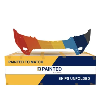 DODGE JOURNEY FRONT BUMPER UPPER COVER PRIMED (2 PC TYPE)(CROSSROAD)(W/HEAD LAMP WASHER)**CAPA** OEM#5QZ96TZZAC 2014-2020 PL# CH1014120C