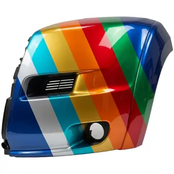 2019-2022 DODGE PROMASTER 1500/2500/Front Bumper Left (Driver Side) TXT-Black with Fog without Sensor CAPA OEM# 1ZT96JXWAA PL# CH1016109C