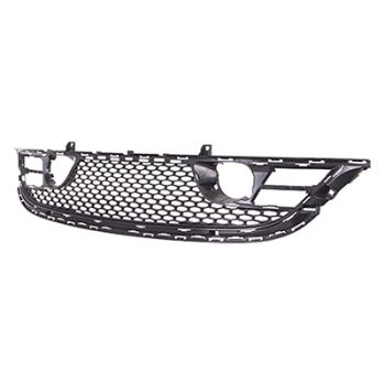 CHRYSLER 200 SEDAN FRONT BUMPER GRILLE BLACK (W/ ADAPTIVE CRUISE) OEM# 68202989AC (P) 2015-2017 PL# CH1036135