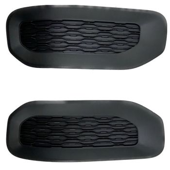 DODGE TRUCKS & VANS DODGE/PU R1500 (EXC TRX 21-UP)(6 LUG NUTS) FRONT BUMPER LOWER INSERT GRILLE KIT BLACK (RH+LH) **CAPA** OEM#68274681AB 2019-2024 PL# CH1037140C
