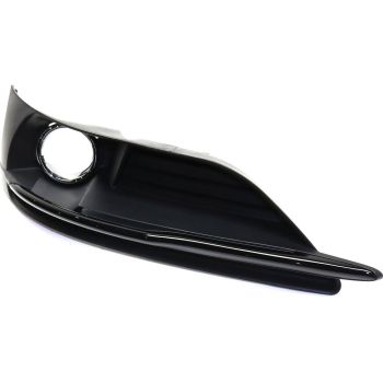 CHRYSLER 200 CONV FOG LAMP COVER LEFT (Driver Side) (W/FOG) BLK/CHR RING/BLK MOLDING OEM# 68082053AB 2011-2014 PL# CH1038124