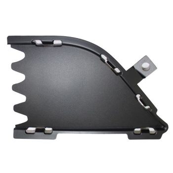 CHRYSLER 300  FRONT BUMPER CENTER GRILLE CLOSEOUT PANEL LEFT (Driver Side) OEM#68295621AA 2017-2023 PL# CH1038198