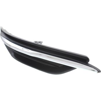 CHRYSLER 200 SEDAN FOG LAMP COVER RIGHT (Passenger Side) (WO/FOG) BLK/CHR MOLDING OEM# 68082054AB 2011-2014 PL# CH1039123