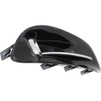 DODGE DART FOG LAMP COVER RIGHT (Passenger Side) BLACK W/CHR MOLDING (W/FOG) **CAPA** OEM#68163974AB 2013-2016 PL# CH1039140C