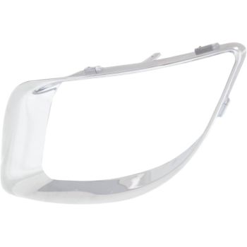 DODGE TRUCKS & VANS DURANGO FOG LAMP COVER OUTER MOLDING RIGHT (Passenger Side) CHROME (2PC BUMPER CVR)**CAPA** OEM#5113744AB 2014-2020 PL# CH1039163C