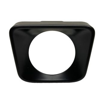 DODGE CHARGER FRONT BUMPER GRILLE CRUISE RADAR SENSOR BEZEL (W/ROUND FOG HOLE) **CAPA** OEM#68222750AA 2015-2023 PL# CH1074104C