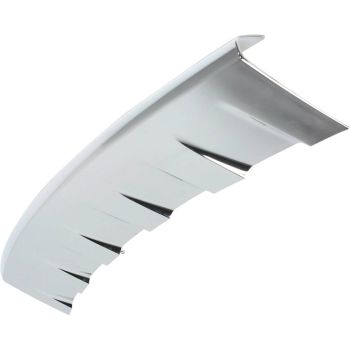 JEEP GRAND CHEROKEE FRONT LOWER CENTER AIR DAM CHROME (W/ Adaptive Cruise)(EXC SRT-8)) **CAPA** OEM#68078287AA 2011-2013 PL# CH1090142C