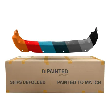 DODGE TRUCKS & VANS CARAVAN REAR B COVER PRM(W/LWR LID)(119"WB)(Exhaust on LEFT (Driver Side))(W/CHR MLDG)(WO/SENSR) OEM#5139124AA 2005-2007 PL# CH1100314