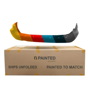 DODGE TRUCKS & VANS CARAVAN REAR BUMPER COVER PRM(WO/LWR LID)(119"WB)(Exhaust on LEFT (Driver Side) )(WO/CHROME MLD)(WO/SENOR)**CAPA OEM#5113193AA 2005-2007 PL# CH1100411C