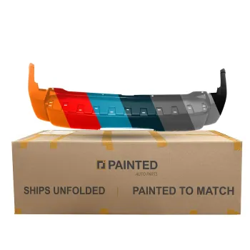 DODGE TRUCKS & VANS NITRO REAR BUMPER COVER PRIMED W/TRAILER HITCH WO/SENSOR OEM#68003900AA 2007-2011 PL# CH1100882