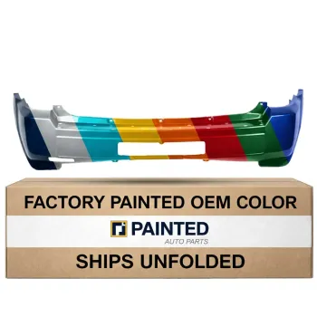 2007-2010 JEEP PATRIOT Rear Bumper w CHR w Tow Hook CAPA OEM# 68021293AD PL# CH1100887C
