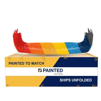 DODGE TRUCKS & VANS GRAND CARAVAN REAR BUMPER COVER PRIMED (W/ PARK SENSOR)**CAPA** OEM#68041480AD 2008-2010 PL# CH1100905C