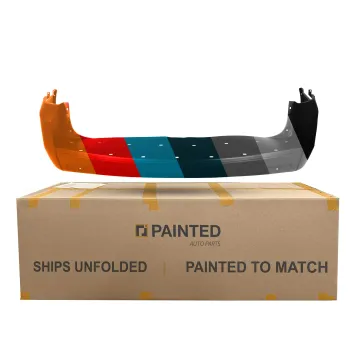 DODGE TRUCKS & VANS GRAND CARAVAN  REAR BUMPER COVER PRIMED (W/ PARK SENSOR)**CAPA** OEM#68041480AD 2008-2010 PL# CH1100905C