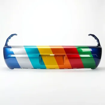 2008-2014 DODGE CHALLENGER Rear Bumper OEM 68292069AA PL# CH1100934