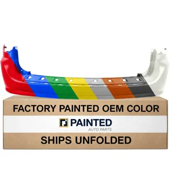 2011-2020 DODGE GRAND CARAVAN Rear Bumper without Parking Sensor CAPA OEM# 68125724AC PL# CH1100969C