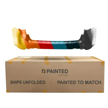 DODGE TRUCKS & VANS DURANGO REAR BUMPER COVER PRIMED (W/SENSOR)(W/BLIND DETECT) OEM#68237676AB 2014-2015 PL# CH1100995