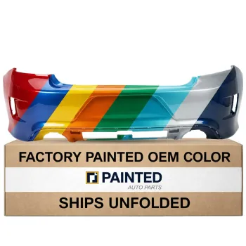 2015-2023 DODGE CHARGER Rear Bumper WO Sensor W Hood Scoop CAPA OEM 5PP51TZZAD PL# CH1100A09C